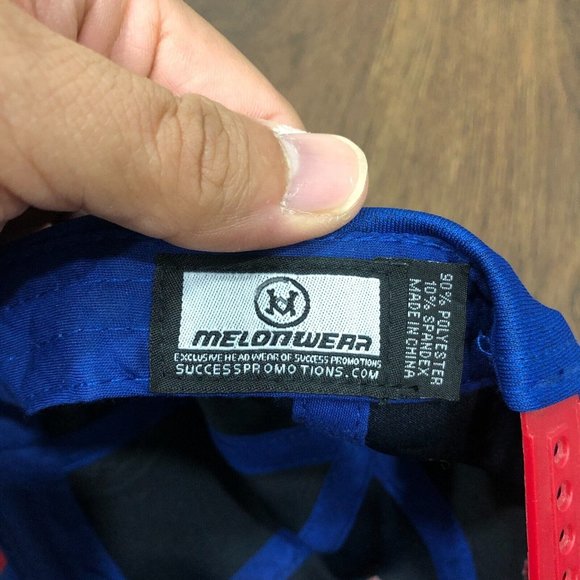 Chicago Cubs Hat Cap Logo SnapBack Baseball Cub Design Under Bill Melonwear - Picture 8 of 8